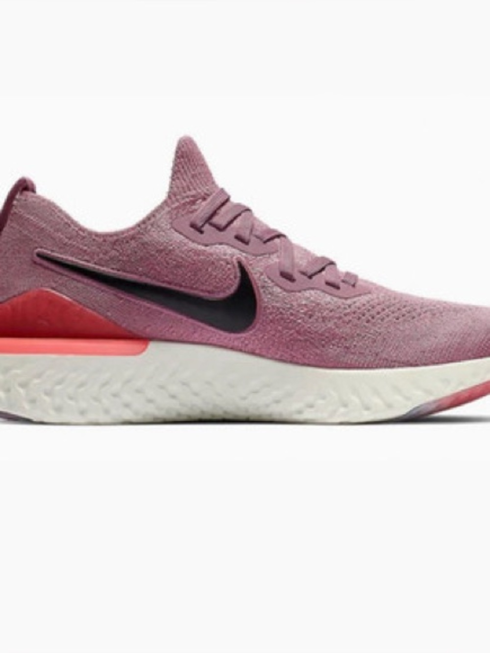 Nike Women's Mauve and Coral Athletic Shoes